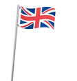 united kingdom flag vector image