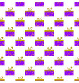 seamless pattern with colorful gift boxes vector image