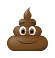 Shit Icon Smiling Face Poop Emoticon Royalty Free Vector