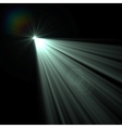 blue flare vector image