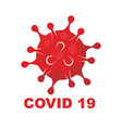 corona virus disease 19 template pandemic vector image