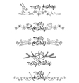 christmas set vector image