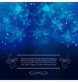 christmas vintage background vector image vector image