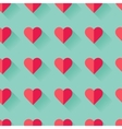 pink abstract valentines heart pattern vector image
