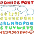comics set vector image