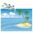 island vector image vector image