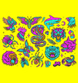 vintage tattoos set vector image vector image