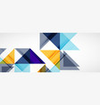 geometric abstract background techno color vector image vector image