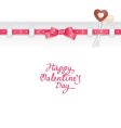 valentine candy background vector image vector image