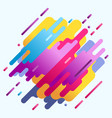 neon design pattern retro 80s element for poster vector image