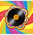 rainbow vinyl vector image