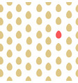 seamless pattern with easter eggs vector image vector image
