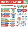 infographic elements 16 vector image