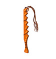 ancient maya flogger composition vector image vector image