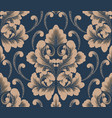 damask seamless pattern element classical vector image