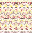 tribal ethnic seamless pattern vector image