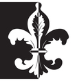fleur de lis vector image
