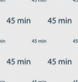 forty-five minutes sign icon seamless abstract vector image