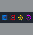 tag template gradient geometric banner with star vector image vector image