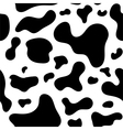 seamless pattern cow skin vector image