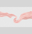 18cosmetic pink flower leave vector image