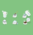 3d isometric flat conceptual vector image