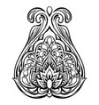 indian ethnic decorative element vector image