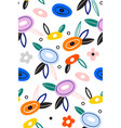 summer floral seamless pattern spring texture vector image vector image