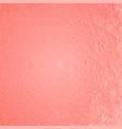 living coral grunge rough texture vector image
