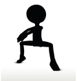 yoga vector image