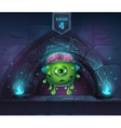 monster with brains in arch magic next 4th vector image vector image