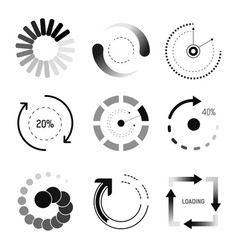 Download sign load icon load system data load Vector Image
