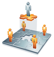 business concept vector image vector image