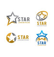 star logo symbol or icon template vector image