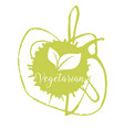 bio ecology organic logo and icon label tag vector image vector image