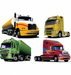 Trucks Royalty Free Vector Image - VectorStock