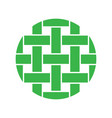 woven icon for logo design about craft or any vector image