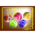 bingo vector image vector image