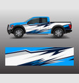 abstract racing graphic background for offroad vector image vector image