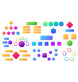 flowchart infographic workflow organization vector image vector image