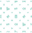 volume icons pattern seamless white background vector image vector image