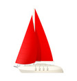 yacht clip art sailboat vector image