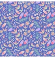 bright floral pattern vector image vector image