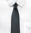 shirt and tie vector image vector image