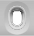 airplane porthole vector image