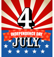 independence day vector image