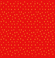 seamless strawberry texture vector image