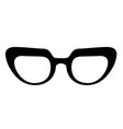 glasses icon vector image vector image