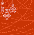 bead back baubles vector image vector image