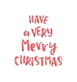 christmas and winter theme poster vector image